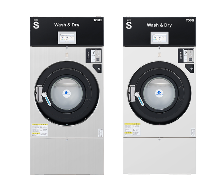 日本原装TOSEI东精投币式触摸屏洗衣机和烘干机SF-155C-T