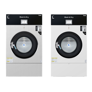 日本原装TOSEI东精投币式触摸屏洗衣机和烘干机SF-355C-T