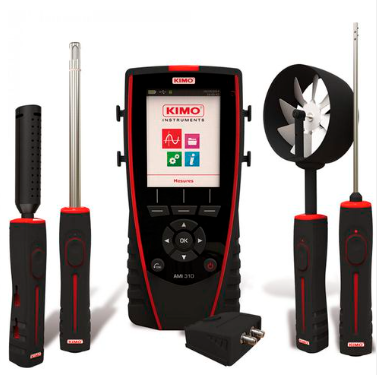 法国KIMO凯茂多功能环境检测仪:温度,风速,相对湿度,光照度 AMI 310