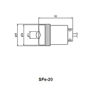 日本SANKO三高 探头(另售)电磁感应式 SFe-20