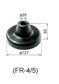 日本NKS中谷机械 翻砂橡胶锤头 FR-4/5