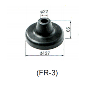 日本NKS中谷机械 翻砂橡胶锤头 FR-3