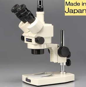 日本原装MEIJI明治 变焦可变三目体视显微镜EMZ-5TRH-P