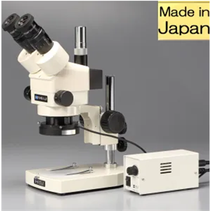 日本原装MEIJI明治 带环形LED照明的变焦放大三目体视显微镜EMZ-8TRH-P/10/964