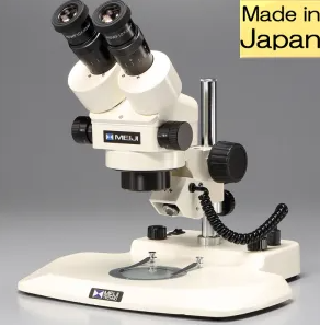 日本原装MEIJI明治 LED 照明的变焦可变双目体视显微镜 EMZ-5HPKL-2/10