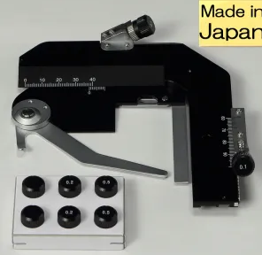 日本原装MEIJI明治 带点计数器的机械载物台MA945/10