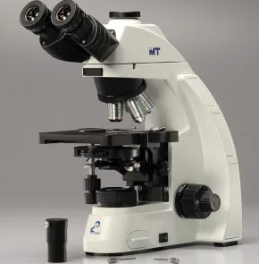 日本原装MEIJI明治 三目生物显微镜 MT-53M2L