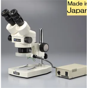 日本原装MEIJI明治 带环形荧光照明的变焦双目体视显微镜 EMZ-10HP/10/305