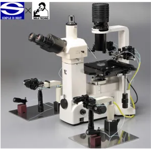 日本原装MEIJI明治 倒置显微镜+注射系统套装TC5200L/SIS-4M