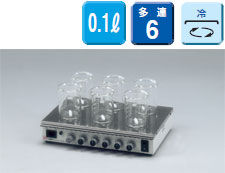 日本原装NISSIN日伸理化 迷你多排搅拌器SW-M60