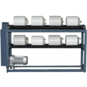 日本NITTO KAGAKU日陶科学 8台锅磨回转台（带安全罩） NT-8S