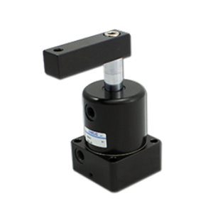 台湾CHELIC气立可 气压转角下压缸(无磁石装置) HSR系列