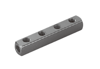 台湾CHELIC气立可 直型四通底座 XW-4A