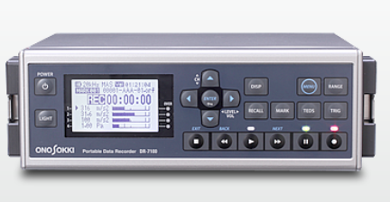 日本ONO SOKKI小野测器 便携式声学振动记录仪 DR-7100