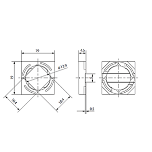 日本ONO SOKKI小野测器 安装夹 NP-0062