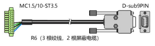 日本ONO SOKKI小野测器 RS-232C cable PE3532908 (PS-D10502)
