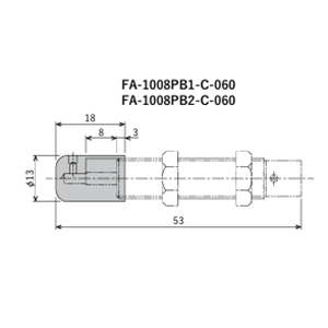 FUJILATEX不二精器 防滴盖 FA-1008PB2-C-060