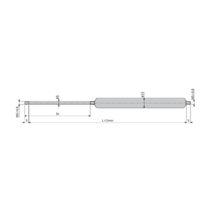 FUJILATEX不二精器 气体弹簧 FGS-15-20-BB