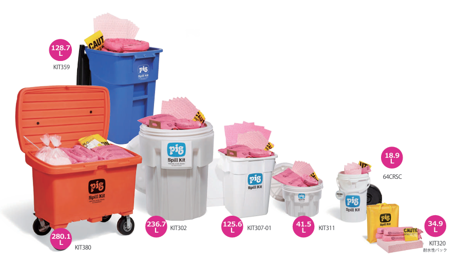 ASH理化制作所 危险品泄漏应急包(外包装) 96990-26