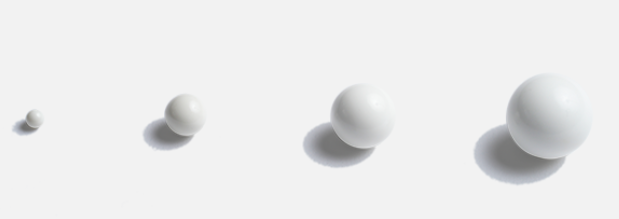 日华特陶株式会社 氧化铝球 SSA-999W・SSA-999S（Al2O3 99.9%）