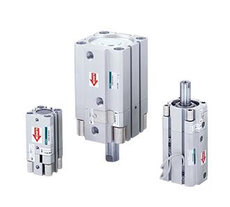 日本原装进口CKD喜开理 带防坠落超级紧凑型气缸USSD-KL