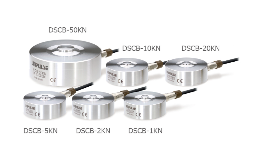 日本原装进口UNIPULSE尤尼帕斯 高刚性数字负载传感器DSCB-20KN