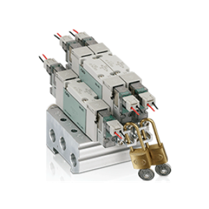 日本原装进口CKD喜开理 带LOTO功能进气截止阀隔板M4GB2※R