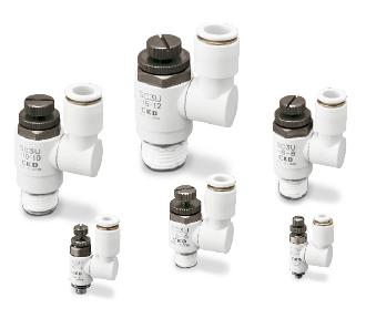 日本原装进口CKD喜开理 调速阀 通用型 带快插接头SC3U