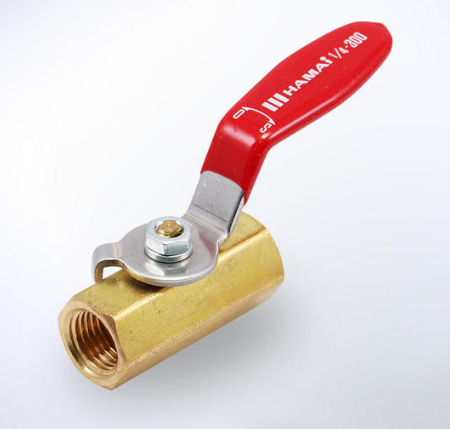 日本HAMAI哈迈 杠杆手柄式黄铜球阀 BBS-01-20RC