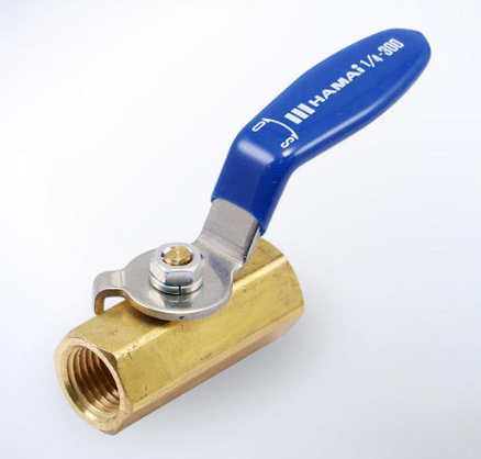 日本HAMAI哈迈 低压蒸汽用黄铜球阀 BBS-216-15RC