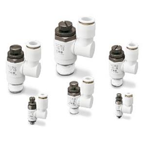 日本原装进口CKD喜开理 调速阀 直管型 带快插接头SCD2-10