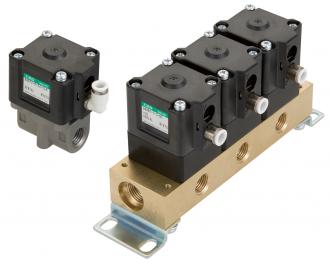 日本原装进口CKD喜开理 小型气控式2通阀NAB3