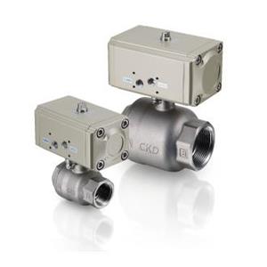 日本原装进口CKD喜开理 气控式球阀2・3通阀CHG-X