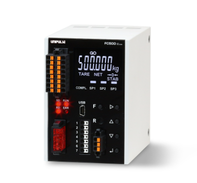 日本原装进口UNIPULSE尤尼帕斯 CC-Link 嵌入式称重指示器FC500-CCL