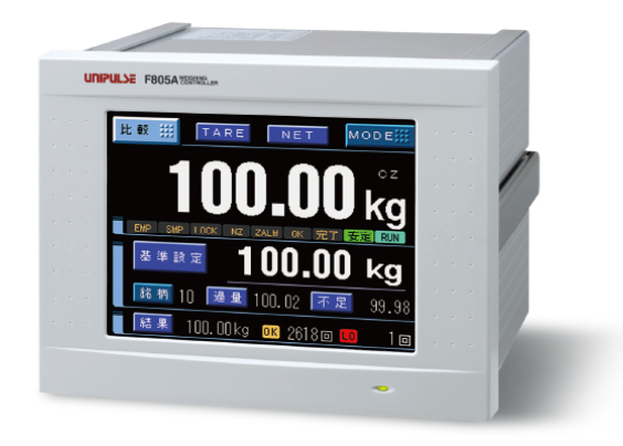 日本原装进口UNIPULSE尤尼帕斯 称重指示器F805AT-CK