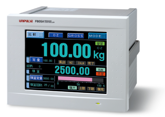 日本原装进口UNIPULSE尤尼帕斯 总称重指示器F805AT-MD