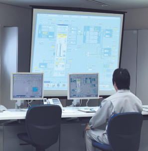 日本SINFONIA 供水和污水处理的中央监测系统