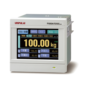 日本原装进口UNIPULSE尤尼帕斯 图形显示/触摸面板称重指示器F600AT