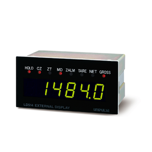 日本原装进口UNIPULSE尤尼帕斯 绿色LED的小型外部显示屏LD514