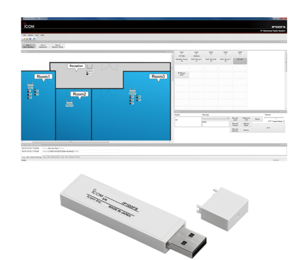日本ICOM艾可慕 远程通讯器  IP100FS