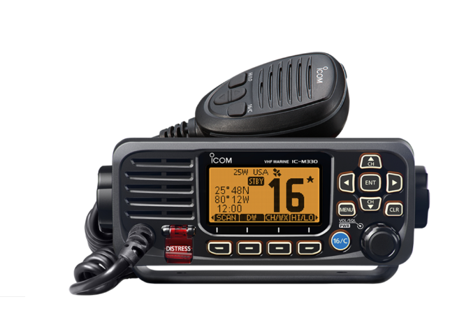 日本ICOM艾可慕 收发器 IC-M330G 带GPS接收器