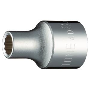 TONE前田 套筒（12角）4D-38