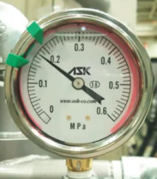 日本ASK 甘油压力表 CR-39