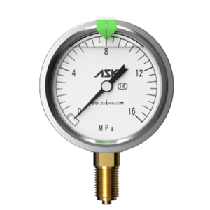 日本ASK 甘油压力表 OPG-AT-G1/4 -60-10MPa-B-CR