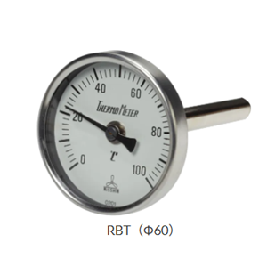 日本ASK 双金属温度计 NBT-WT -100 X 100