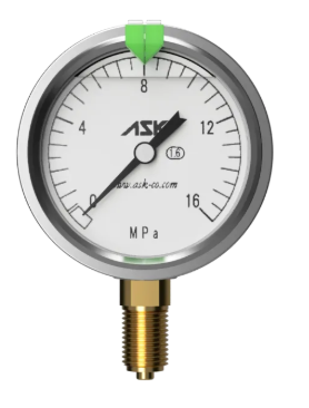 日本ASK 压力测试仪用的甘油压力表 液压压力OSG-AT-G1/4-60x*MPa(不锈钢)