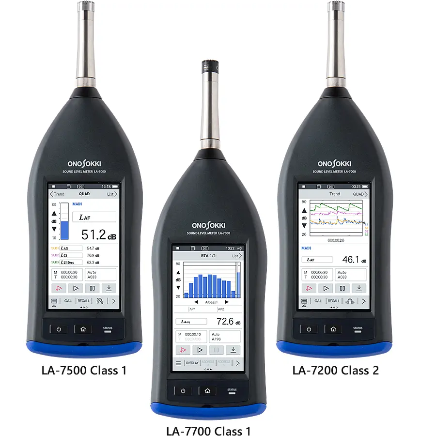 日本进口ONOSOKKI小野测器 高功能声级计 (噪声计) LA-7000 系列
