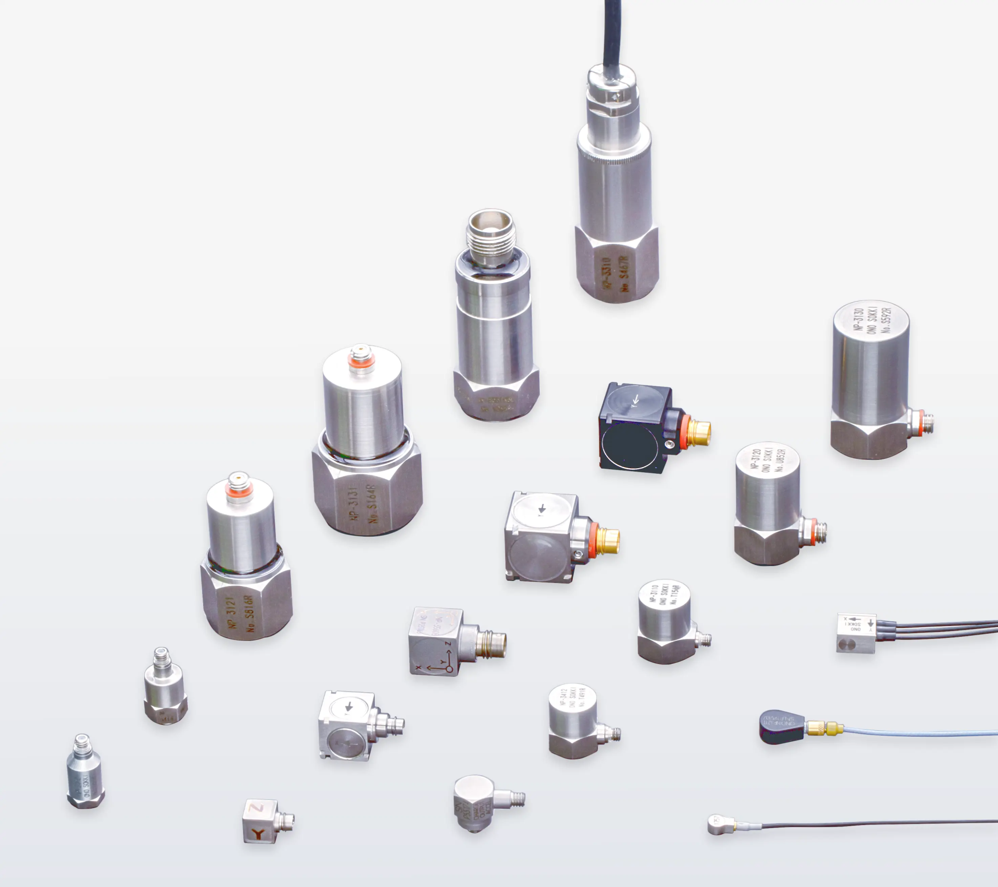 ONOSOKKI小野测器NP-3000系列 内置放大器型加速度传感器