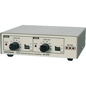 日本进口ONOSOKKI小野测器 2通道传感放大器 SR-2210