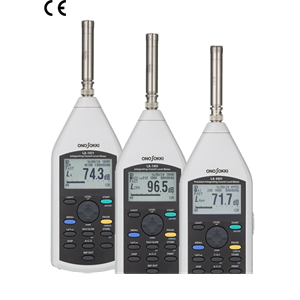 日本ONOSOKKI小野测器 等效噪音级噪声计  LA-4441A(精密声级计) LA-1411/1441A(普通声级计)